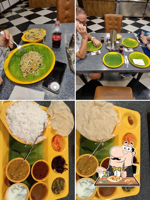 Pad thai at Mathuram Pure-Veg Dining