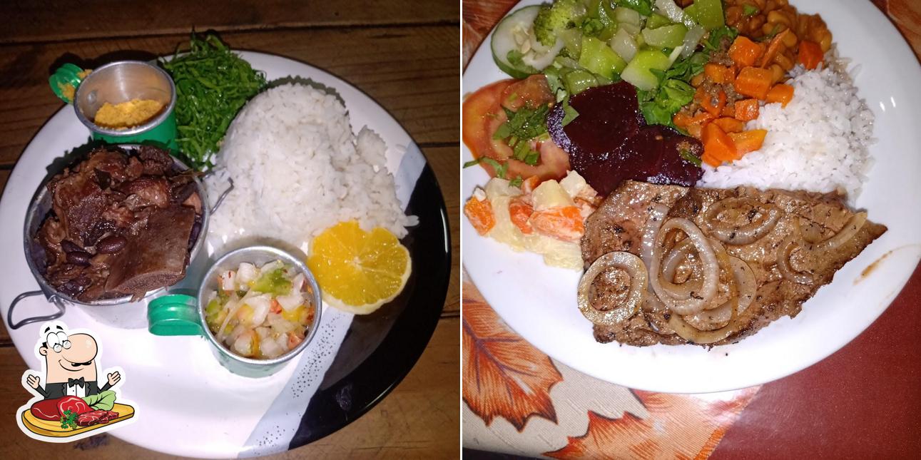 Escolha refeições de carne no Pizzaria e Churrascaria Avenida