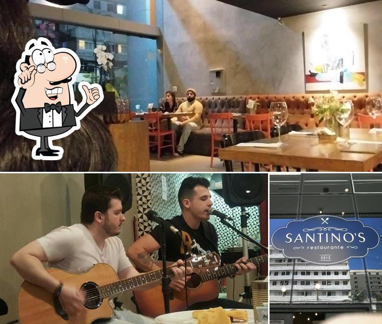 O Santino's se destaca pelo interior e exterior