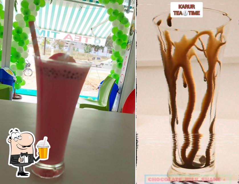 Tea Time @Semmadai karur serves a variety of beverages