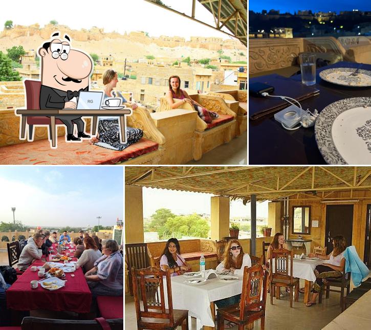 The interior of Tokyo Roof Top Restaurant & café