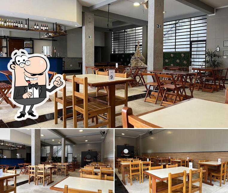 O interior do PEIXARIA SUYAMA