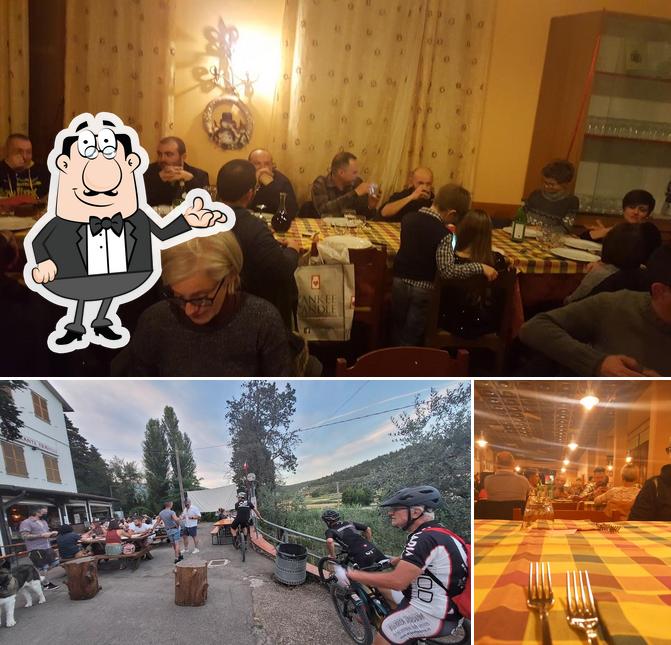 Siediti a un tavolo di Ristorante di Travalle