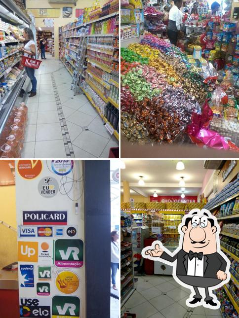 O interior do Chococenter