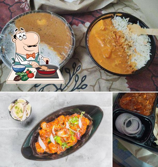 Chicken curry at Homely Meals@69