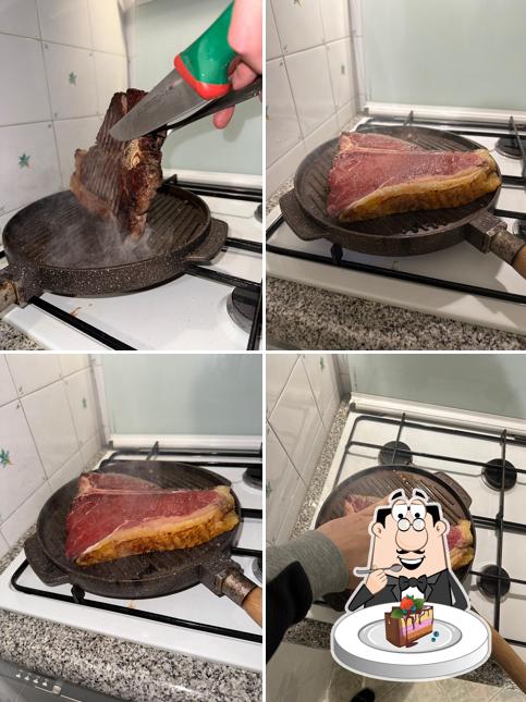 Torta al cioccolato al Trattoria da Frullit