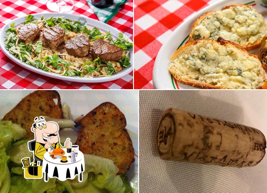 Platos en L'Osteria do Piero