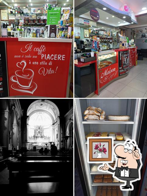 Gli interni di Maison Cafè