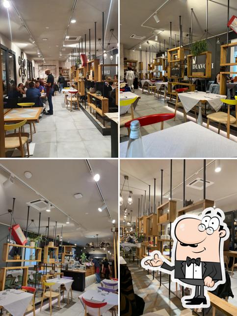 Gli interni di La Buca dei Diavoli (Fidenza)