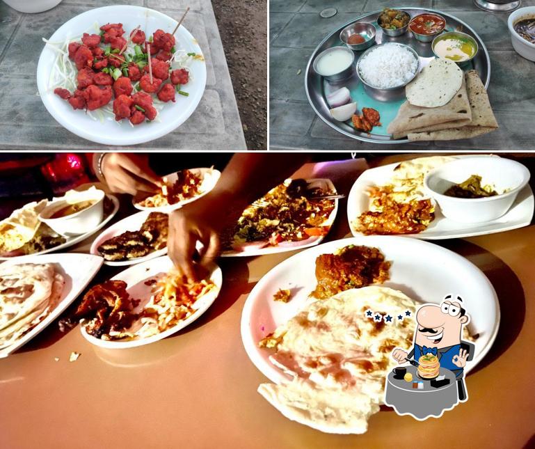 Food at Vinayak Lodging & Restaurant