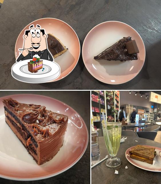 Chocolate cake at Cococart & Cafe (Inorbit Mall)