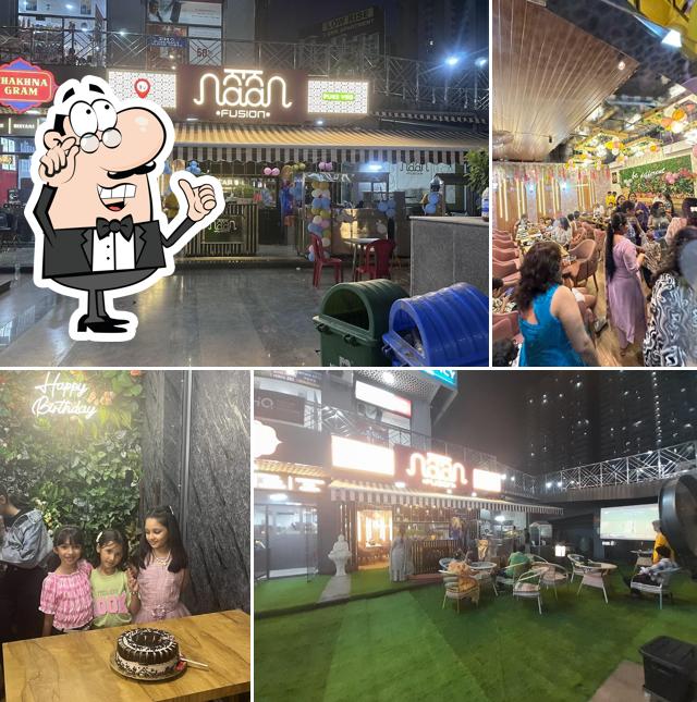 The interior of NAAN FUSION