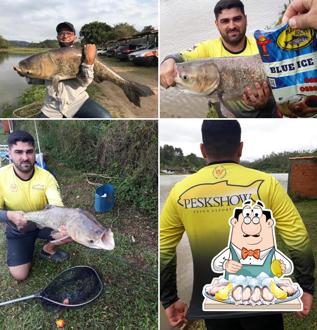 Experimente frutos do mar no Pesqueiro dos amigo