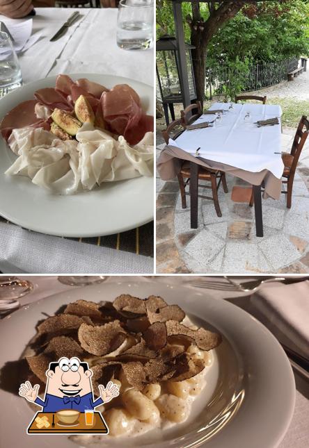 Cibo al Ristorante Rocca Rosa