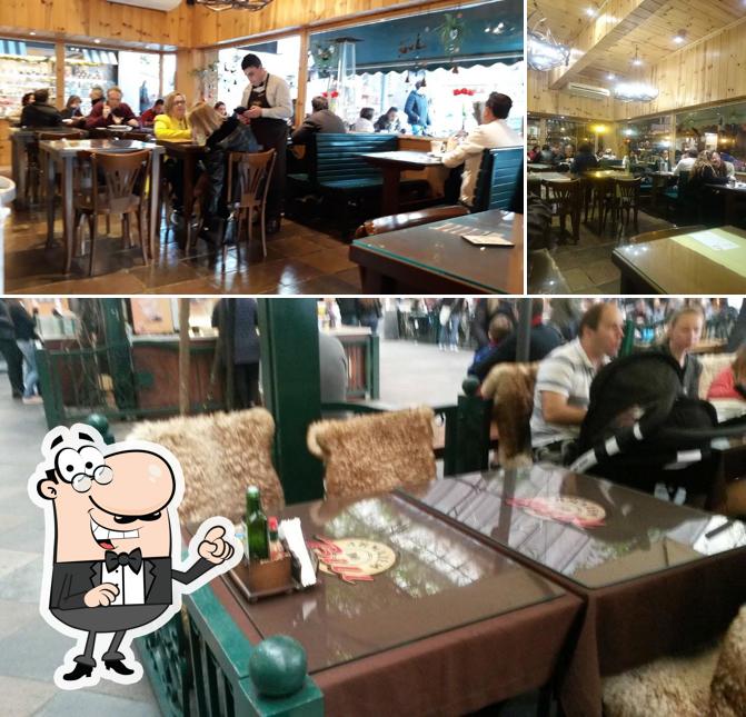 O interior do Casa da Velha Bruxa