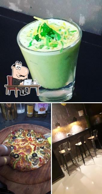 The interior of Cafe Hashtag