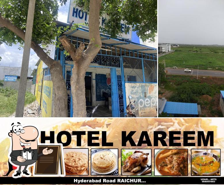 This is the photo depicting exterior and food at KAREEM HOTEL