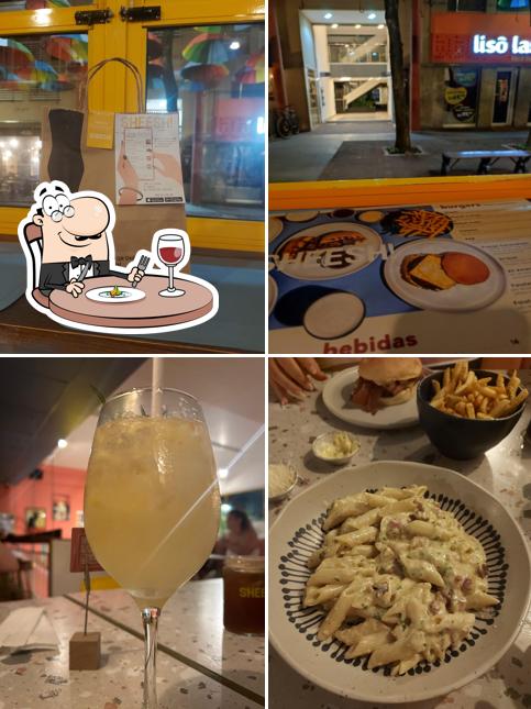 Platos en SHEESH! Barra