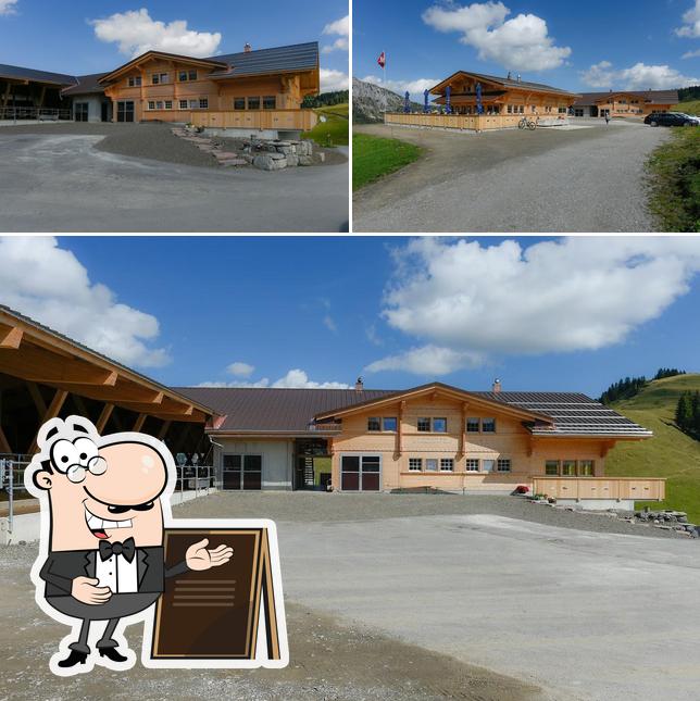 Puoi goderti l'aria fresca da seduto all'esterno di Restaurant Seeberg