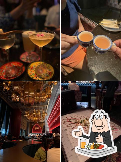 Check out the image displaying food and interior at Tevar - The Progressive Indian Kitchen & Bar