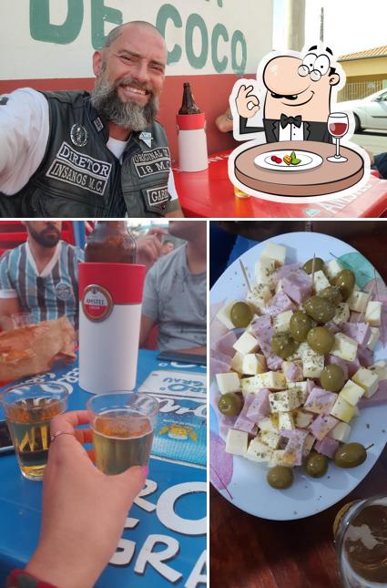 A foto da comida e exterior no Bar Pacheco