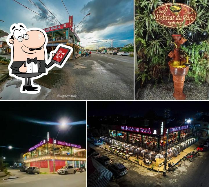 O exterior do Delícias Du Pará