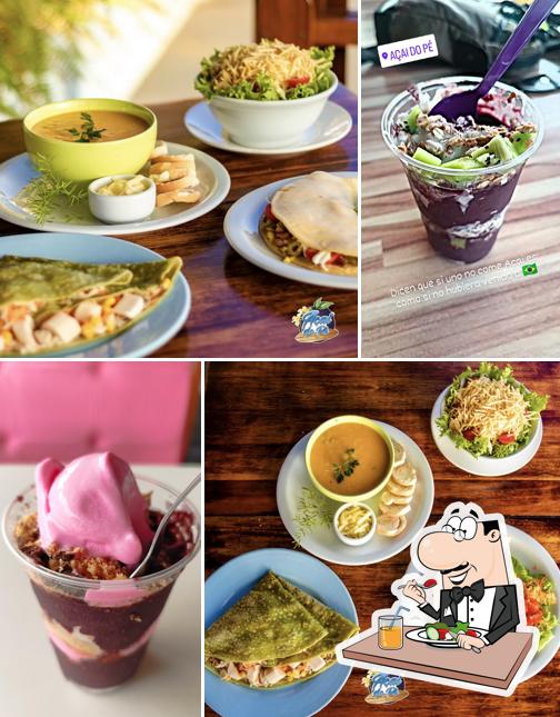 Comida em Açaí do Pé - Restaurante de comida saudável em São Carlos - Açaí, Crepes, Caldos, Sucos, Água de côco e lanches