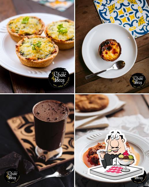 Cháfé Braz offers a variety of desserts