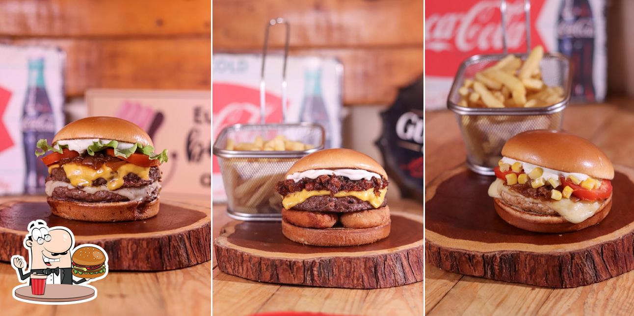 Peça um hambúrguer no Burger Box