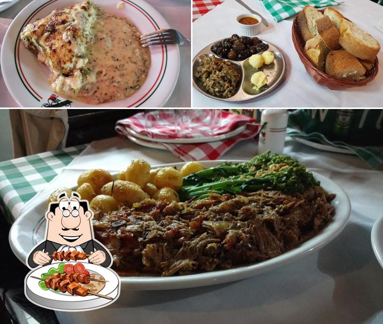 Comida em Cantina do Piero