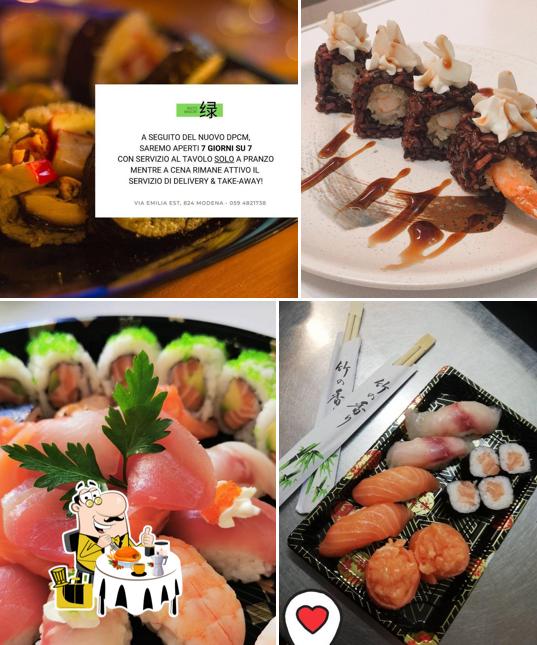 Platti al Ristorante Midori