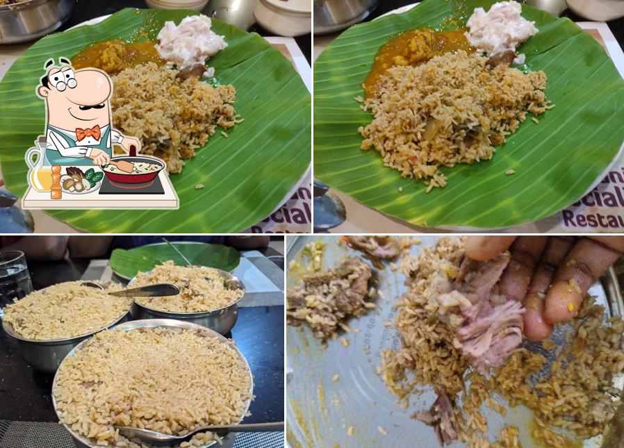 Fried rice at KMS Hakkim Biriyani Trichy Thillai Nagar