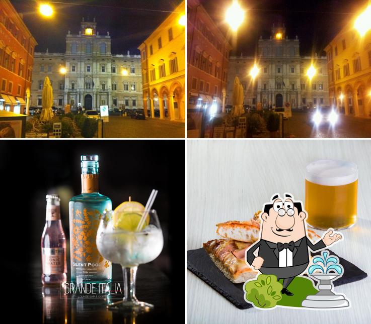 La foto della esterno e bevanda di Lounge Bar & Coffee Grande Italia