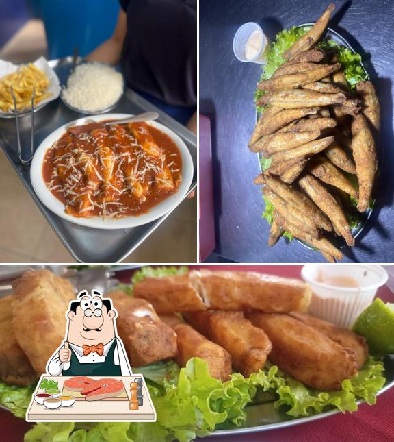 Peixe e fritas em Bah! Que peixe - Itupeva