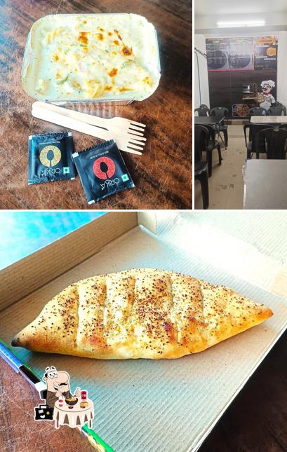 Food at star crush pizza