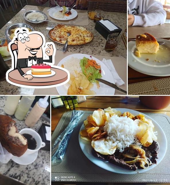 Bolo de queijo em Restaurante O Parmegiana