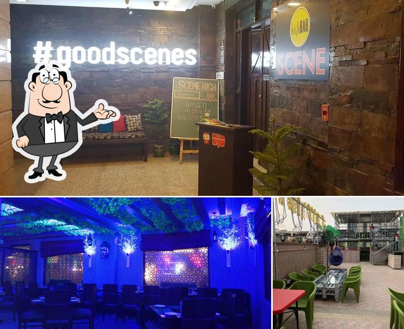 The interior of Scene: Terrace Bar