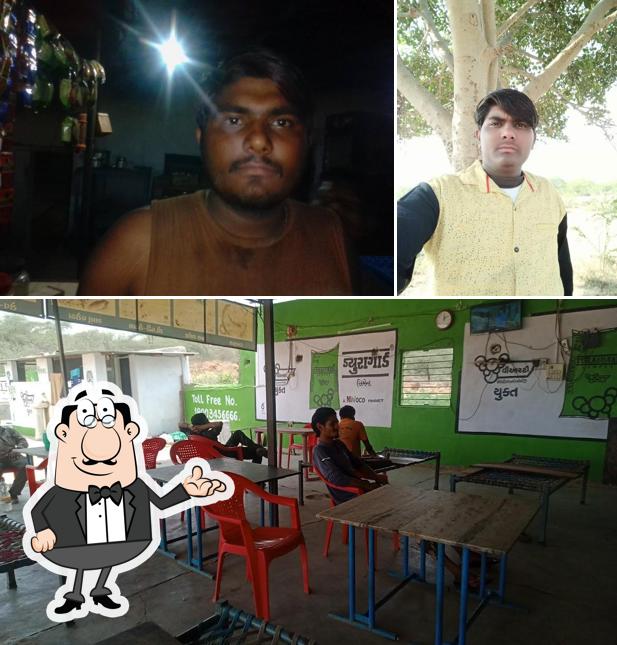 The interior of Shree Mewad Jogniya Hotel