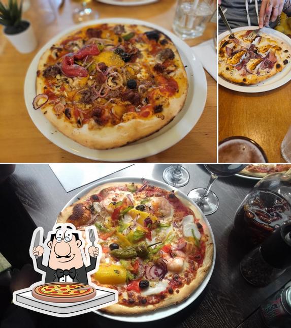 Commandez de nombreux types de pizzas