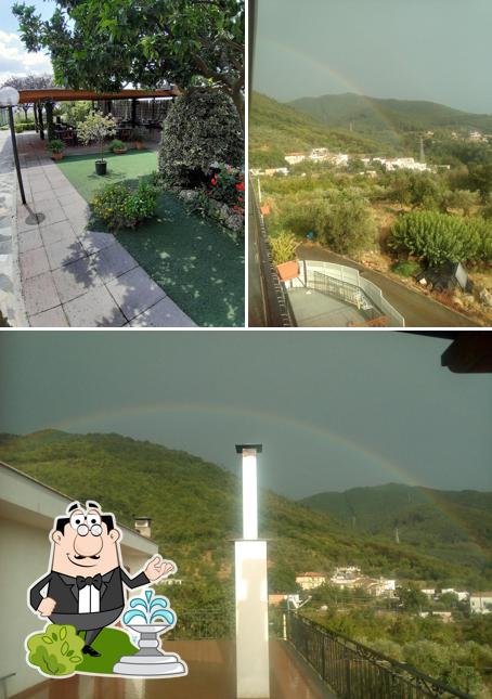 Goditi la vista dagli esterni di Ristorante Pizzeria Parco dei Pini