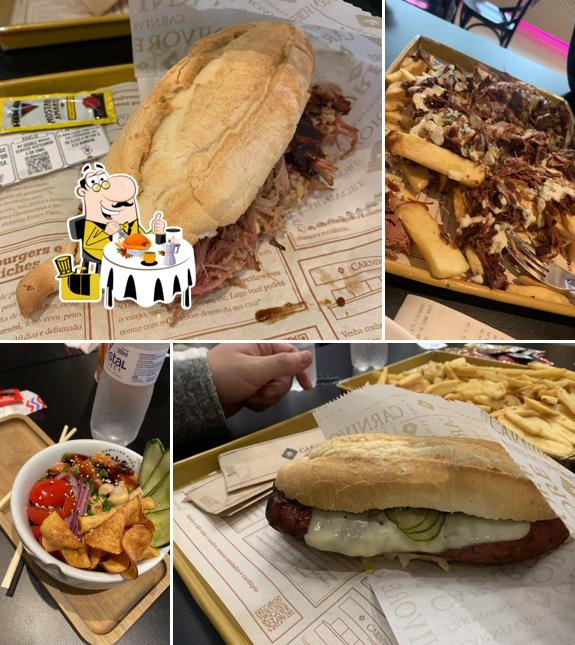 Sanduíche de carne de porco desfiada em Carnivore - Boulevard Curitibano