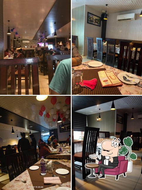 The interior of Uttam's Buffet and Restaurant