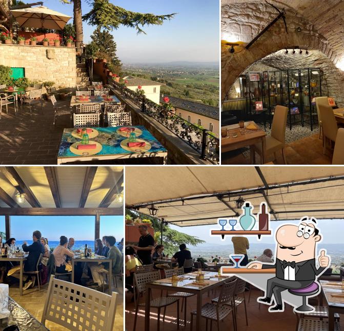 Dai un'occhiata agli interni di Le Terrazze di Properzio