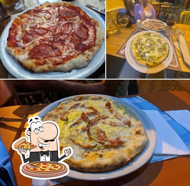 A Panza e Presenza, puoi goderti una bella pizza