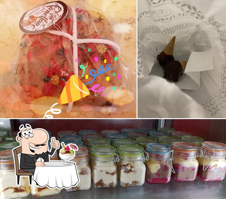 Gelateria TOLVE offre un'ampia selezione di dessert