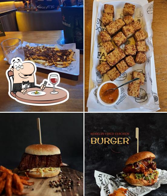 Comida em The Champions Sports Bar