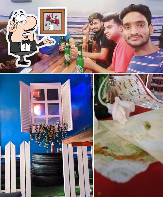 The picture of B Town Cafe’s interior and beer