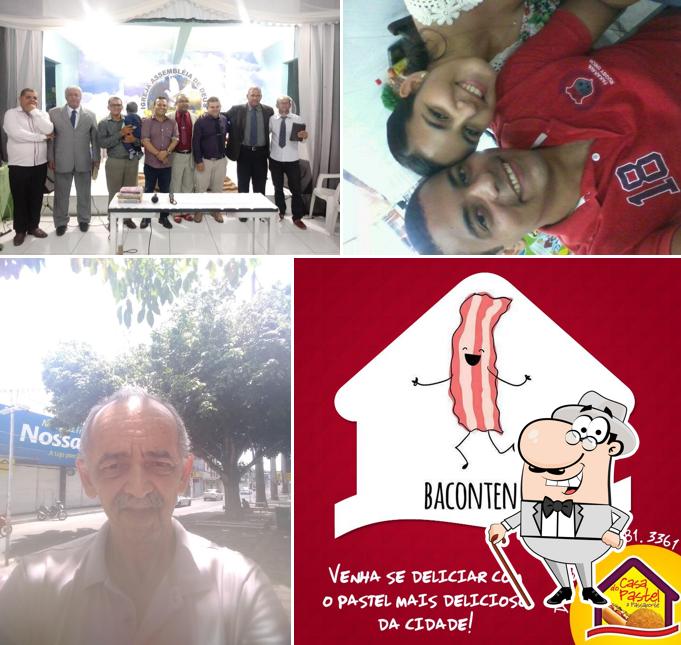 O exterior do Casa do Pastel