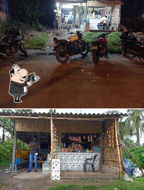 See this picture of Rinku tea stall