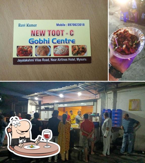 Chilli chicken at Toot C Gobi center